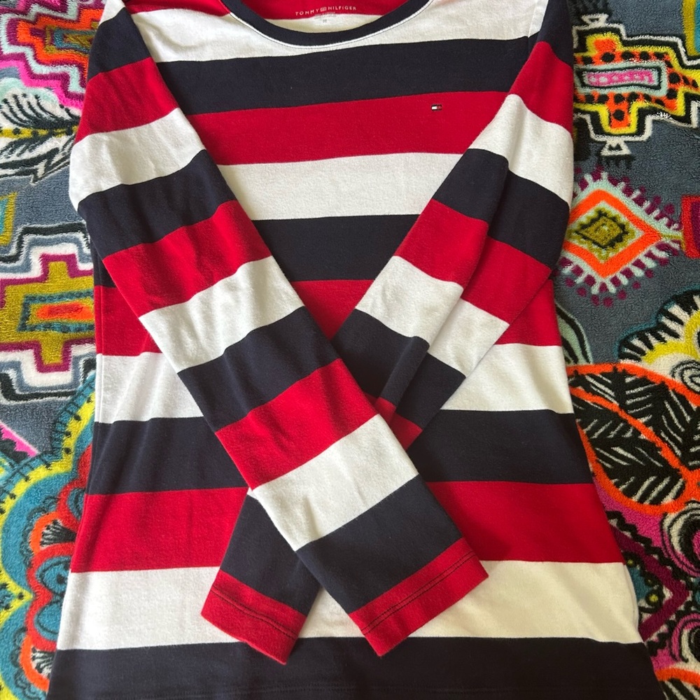 Tommy Hilfiger Striped Long Sleeve Shirt
